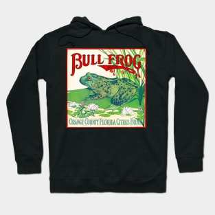 Bull Frog Brand Crate Label Hoodie